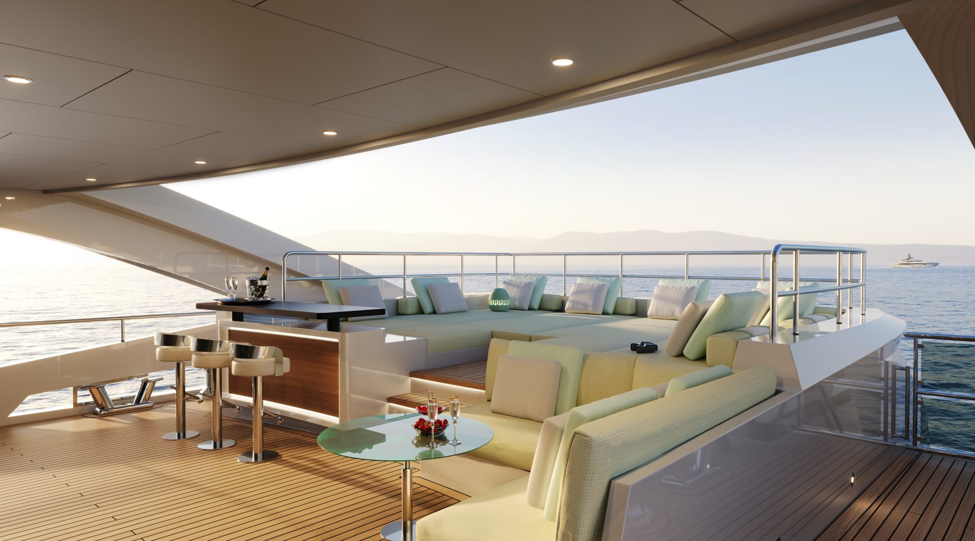 Inside Heesen Yachts M/Y Jade